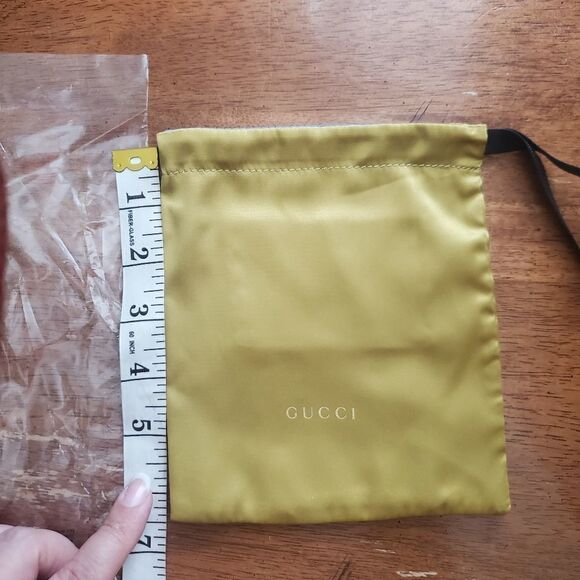 Gucci Lemon Green Dust Bag with inside pocket - Picture 1 of 3